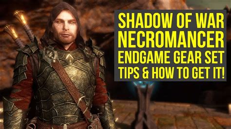 Shadow of War Best Armor & Weapons NECROMANCER ENDGAME SET (Shadow of ...