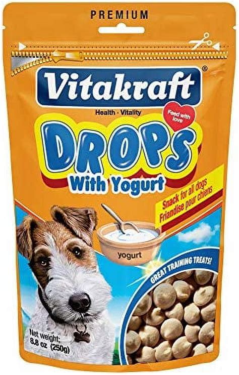 Vitakraft Drops Dog Treats - Bite-Sized Training Treats for Dogs ...