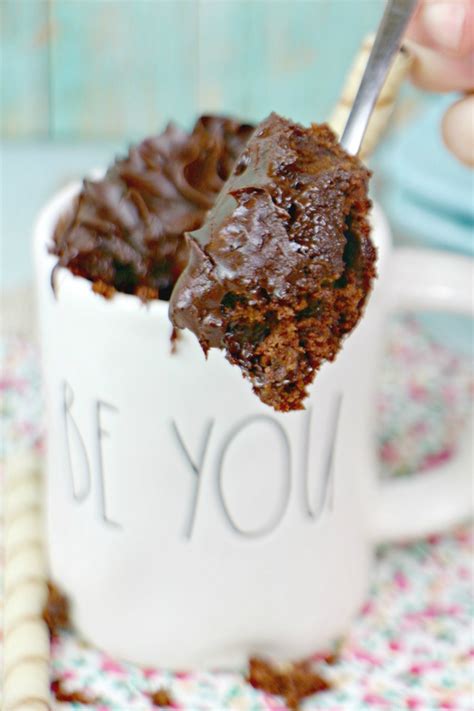 No Egg Chocolate Mug Cake for Two | Just Microwave It