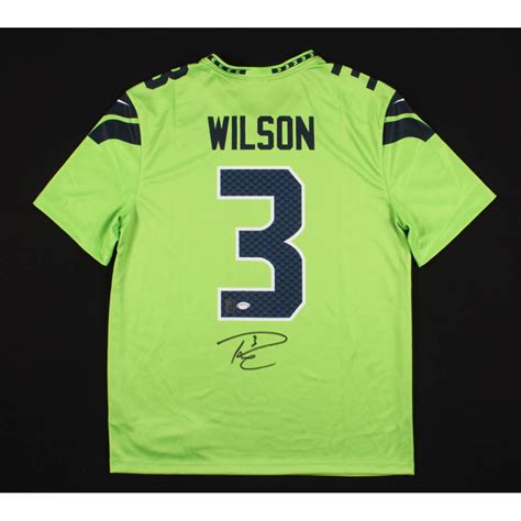 Russell Wilson Signed Seahawks Jersey (PSA COA) | Pristine Auction