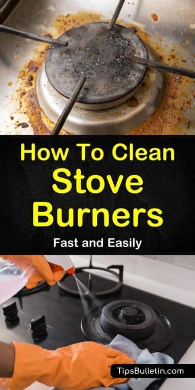 7 Fast & Easy Ways to Clean Stove Burners | Clean stove, Clean stove ...