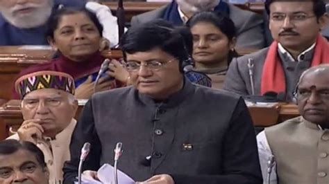 Interim Budget 2019: Highlights of Finance Minister Piyush Goyal's ...