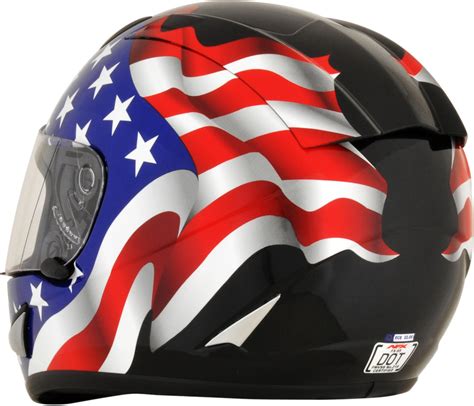 American Flag Decal Helmet