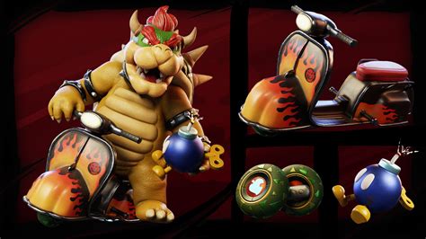 Bowser Mario Kart 8