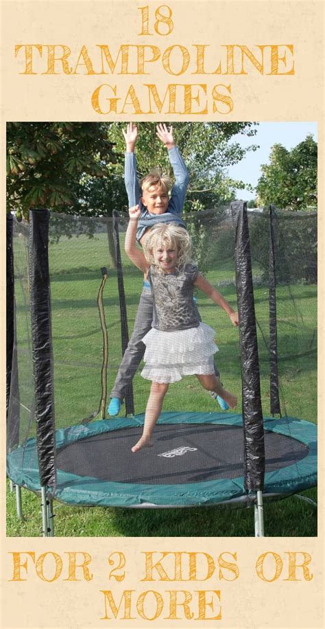 Fun Trampoline Games For Two