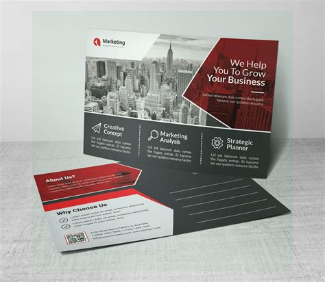 PSD Business Postcards Design · Graphic Yard | Graphic Templates Store
