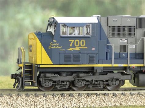 Athearn Genesis CSX SD70MAC #700 "The Spirit of Cumberland" - BradleyDCC Custom Models