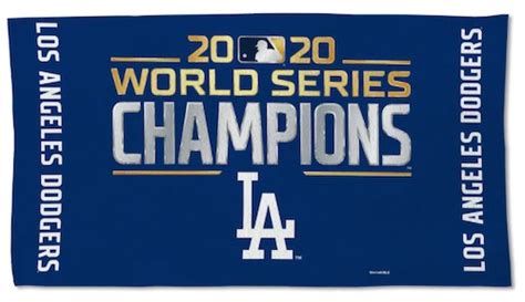 2020 Los Angeles Dodgers World Series Champions Gear List, Buying