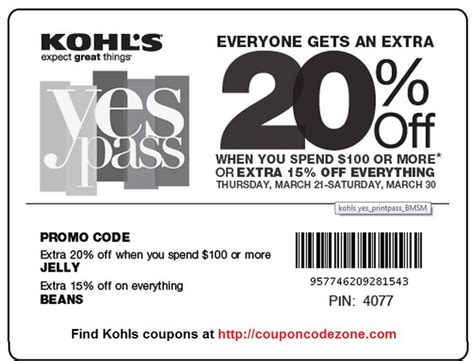 Find Kohls coupons, Kohls promo codes, Kohls 30% off, Kohls printable coupons, Kohls free ...