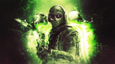 🔥 Download Call Of Duty Ghost Green Wallpaper And Image Pictures by ...