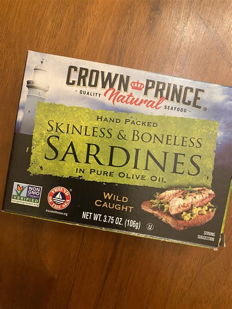 Crown Prince - skinless and boneless sardines : r/CannedSardines