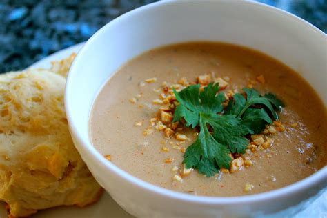 Peanut soup: a recipe | Yankee Kitchen Ninja