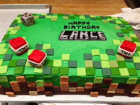 Plumeria Cake Studio: Minecraft Cake