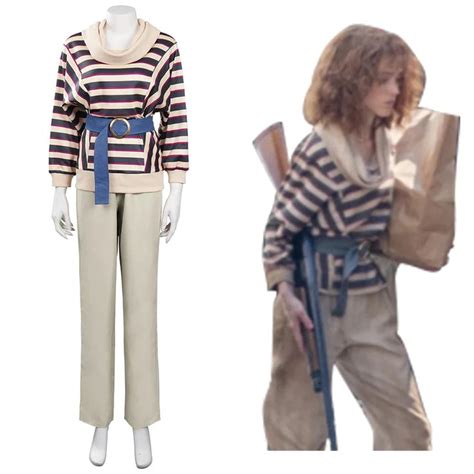 Stranger Things Season 4 (2022) Nancy Wheeler Cosplay Costume Outfits ...