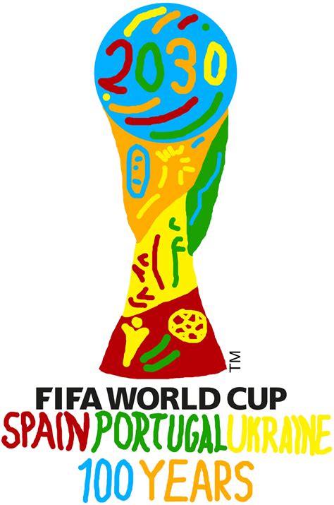 2030 FIFA World Cup ESP-POR-UKR Logo by PaintRubber38 on DeviantArt