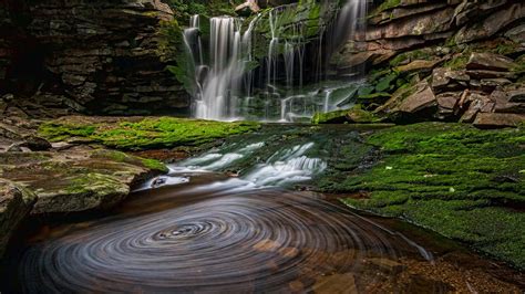 Blackwater falls, Blackwater falls state park, West virginia waterfalls