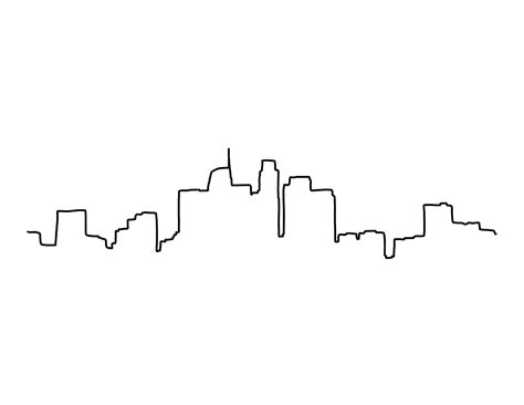 Los Angeles Skyline Art Print, LA Skyline Wall Art, Los Angeles Art, LA ...