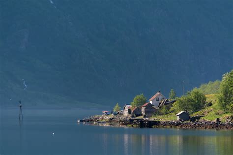 Nærøyfjord near Bakka, Norway