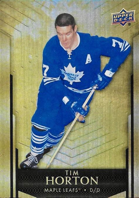 2023 Upper Deck Tim Hortons Legends Hockey Cards Checklist and Odds ...