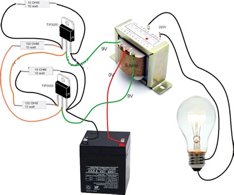 Simple Inverter Circuit Diagram