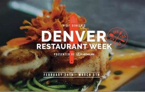 Denver Restaurant Week 2017 | Mile High Mamas