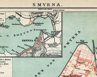 Smyrna map | Etsy