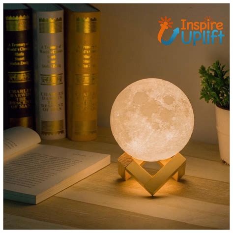 3D Glow Moon Light Lamp For A Dreamy Decor - Inspire Uplift | Moon light lamp, Color changing ...