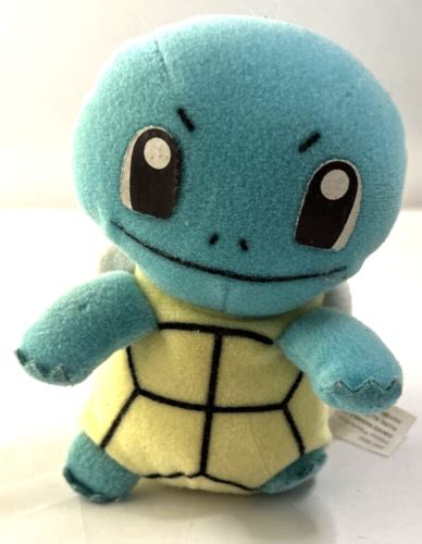 Squirtle Vintage Pokemon Beanie Bean Bag 5" Plush 1998 Game Freak | eBay