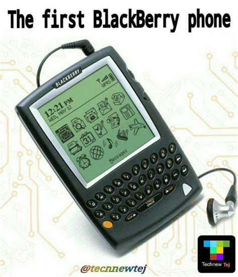 #inst10 #ReGram @technew_tej: The #BlackBerry 5810 was the first model with phone capabilities ...