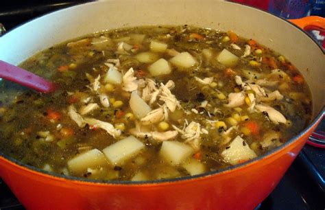 Green Chile Chicken Stew Recipe - New Mexico Chile