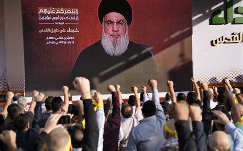 US official says no sign in Nasrallah speech that Hezbollah seeking to ...