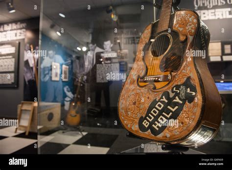 Buddy hollys guitar lbj library hi-res stock photography and images - Alamy