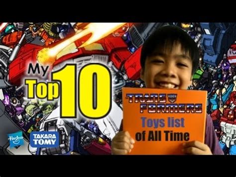 My Top 10 Transformers Toys list of All Time - YouTube