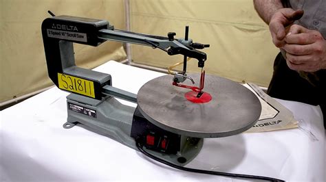 Delta 16” Scroll Saw 2 Speed Model 40-560 - YouTube