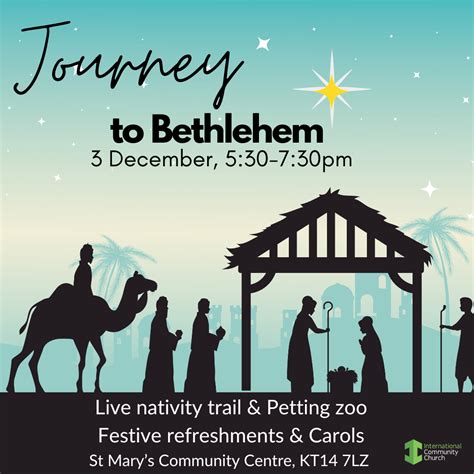 Journey to Bethlehem 2023 – International Community Church