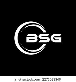 Bsg Letter Logo Design Illustration Vector Stock Vector (Royalty Free) 2273023349 | Shutterstock