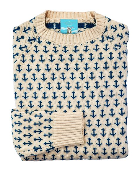 The Wellfleet Anchor Sweater – Kiel James Patrick in 2023 | Anchor sweater, Sweaters for women ...