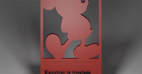 BookMark - Mickey by FallenAngel | Download free STL model | Printables.com