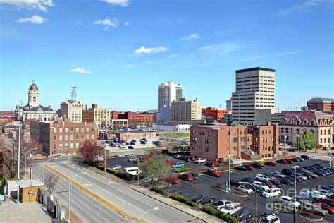 Downtown Evansville, Indiana Photograph by Denis Tangney Jr - Pixels