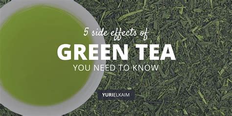 5 Startling Green Tea Side Effects (Weight Loss Isn't One) | Yuri Elkaim