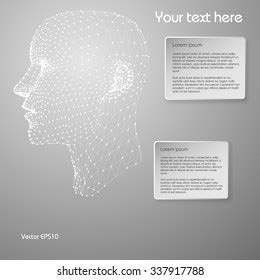 Info Graphic Template Human Head Stock Vector (Royalty Free) 337917788 ...