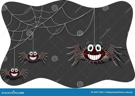 Funny Spider Cartoon Stock Photo | CartoonDealer.com #55471554