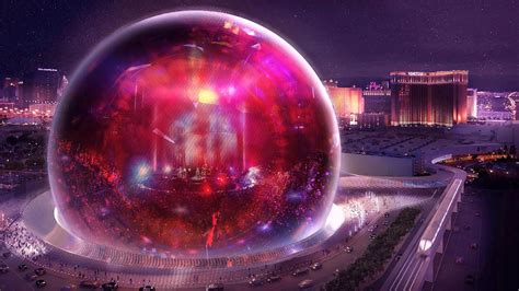 MSG Sphere: el magnífico show de luces de Las Vegas