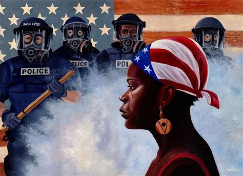 Civil Unrest (#BLM USA) Painting in 2021 | Black lives matter art, Black artwork, Art