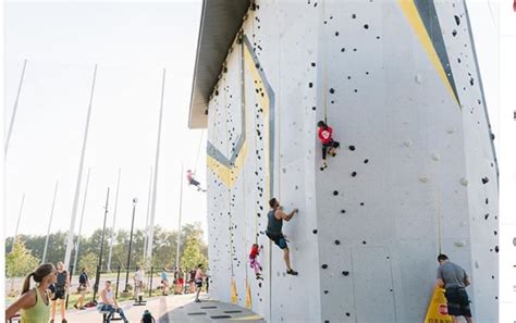 Huntsville dedicating big outdoor climbing wall at MidCity - al.com