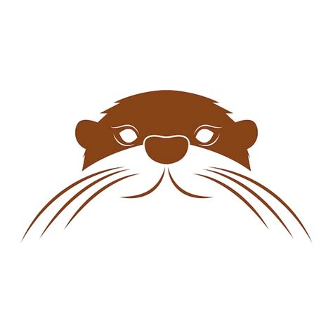 Premium Vector | Otter icon logo design