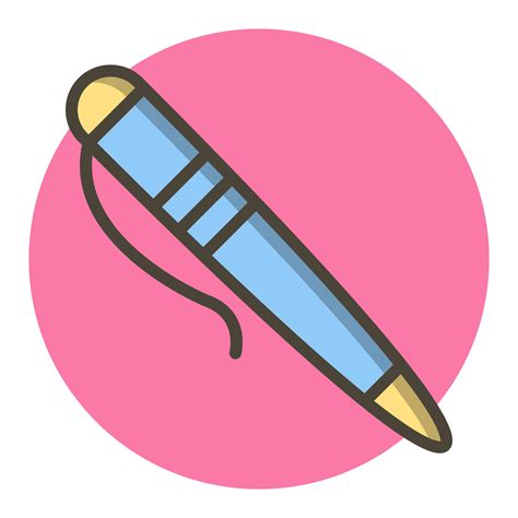 Pen Icon Design 498032 Vector Art at Vecteezy