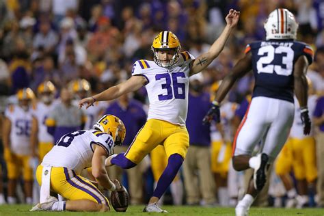 LSU’s record-setting kicker declares for the NFL draft