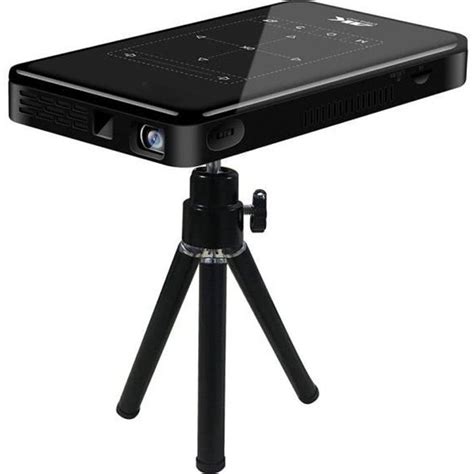 Vidéoprojecteur HD 3D DLP 4K Rétroprojecteur Cinéma Android 6.0 - Noir ...