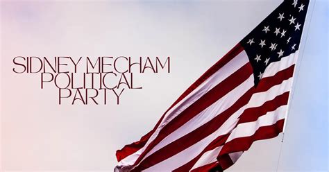 5 Key Points about Sidney Mecham Political Party